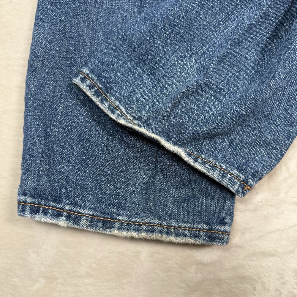 G-Star RAW Jeans GS 3301 Blue Low Rise Straight Button Fly Y2K Men's Size 34x32 - Picture 6 of 10